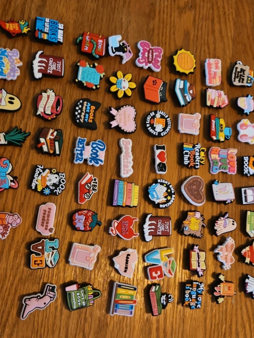 Bookish Shoe Charms